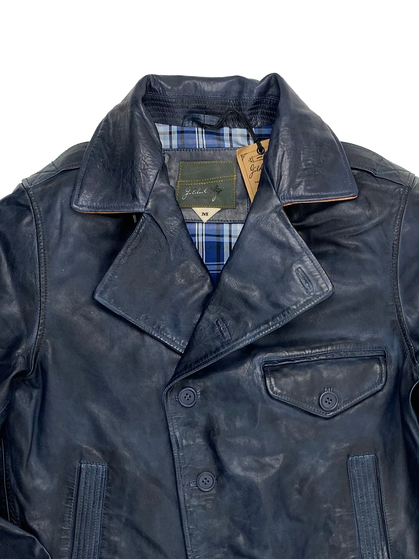 Final Sale: McCoy Leather Bomber Jacket 4085
