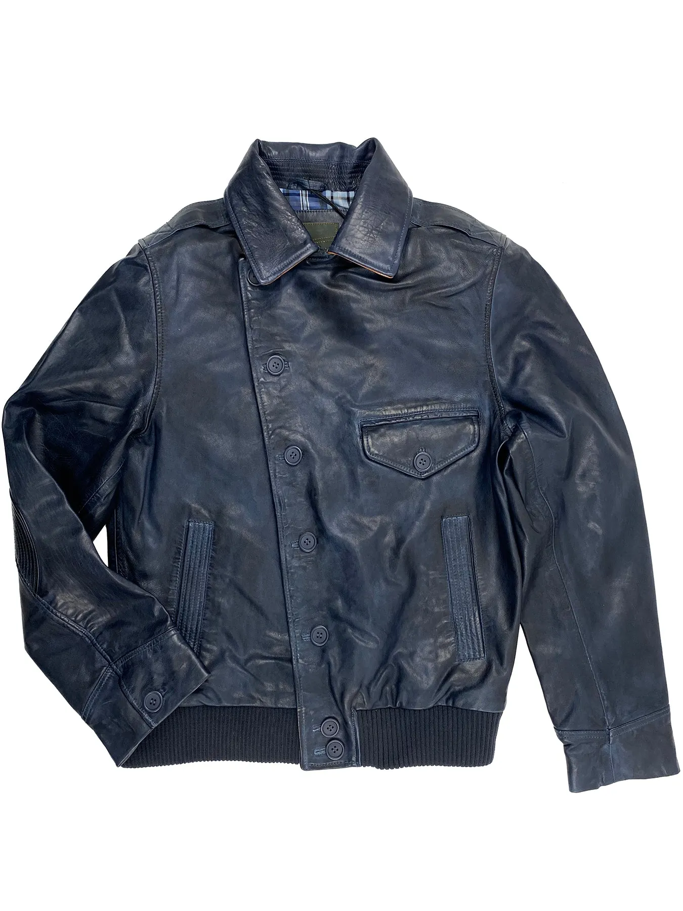Final Sale: McCoy Leather Bomber Jacket 4085