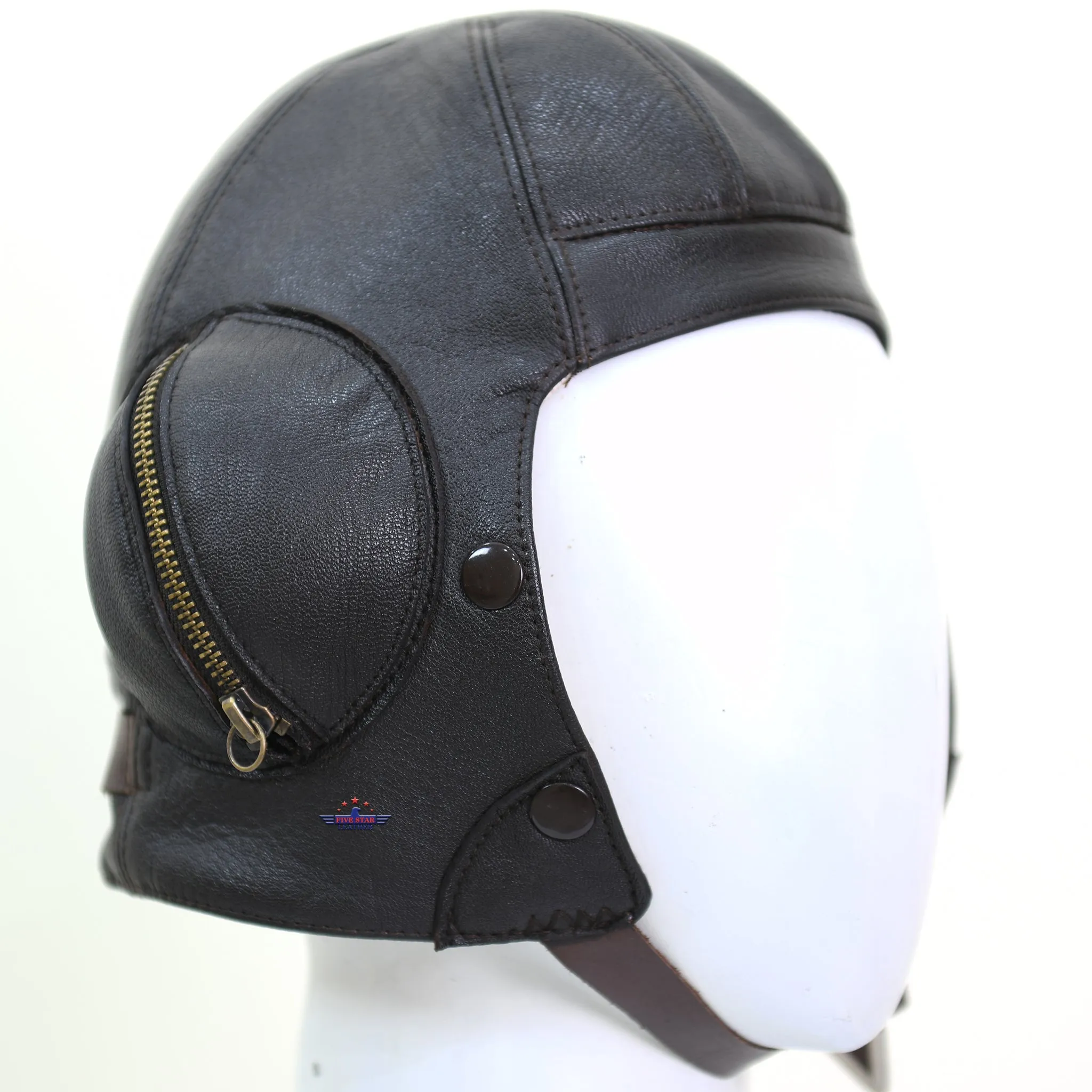 FiveStar Leather RAF Type B Flying Pilot Helmet WWII