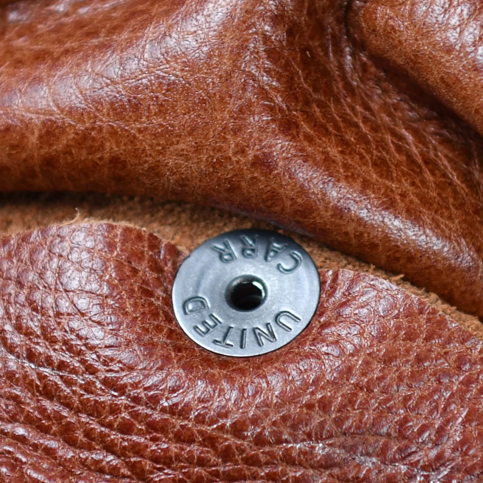 FiveStar Leather Repro Type A2 United Sheeplined Clothing CO. ORDER NO.42.18777-P Real Horsehide Leather Visky Brown Jacket