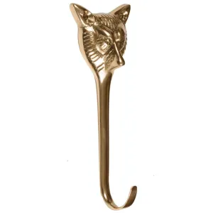 Fox Hook - Brass