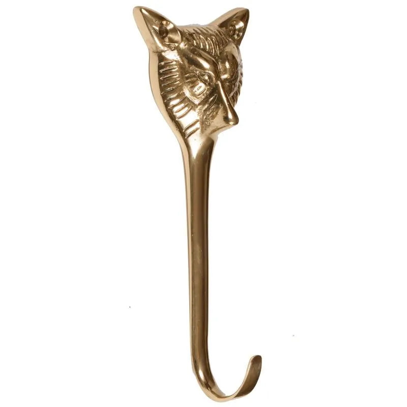 Fox Hook - Brass
