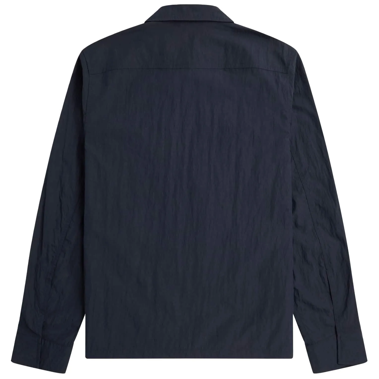 FRED PERRY TEXTURED ZIP THROUGH OVERSHIRT