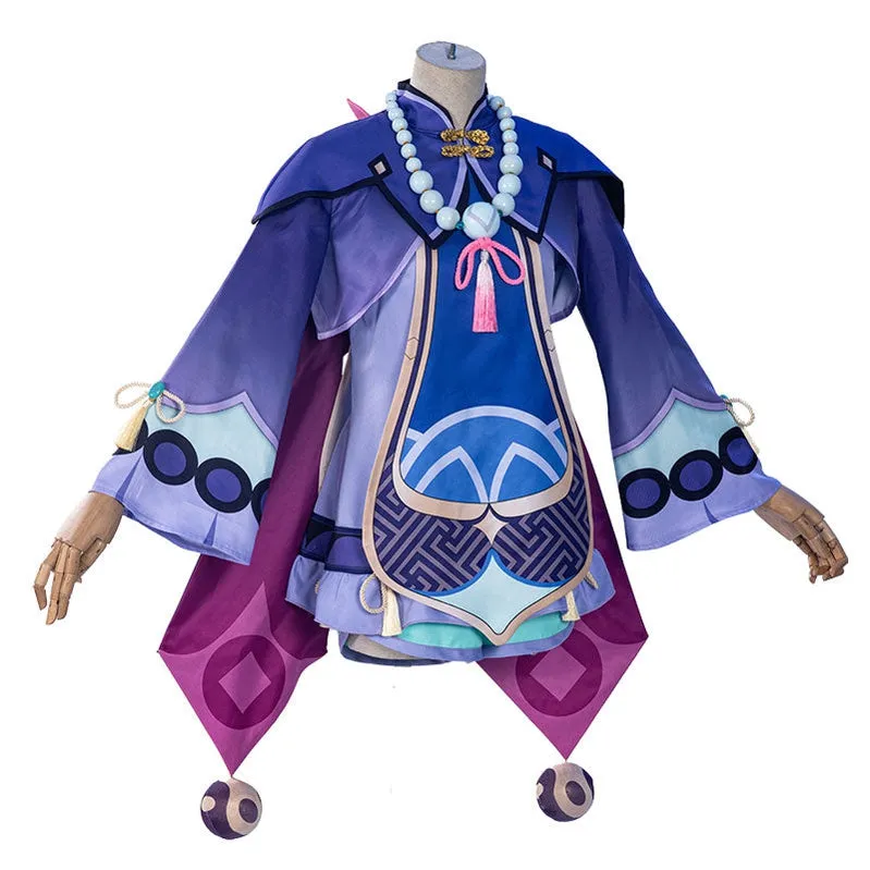 Game Genshin Impact QiQi Fullset Cosplay Costumes