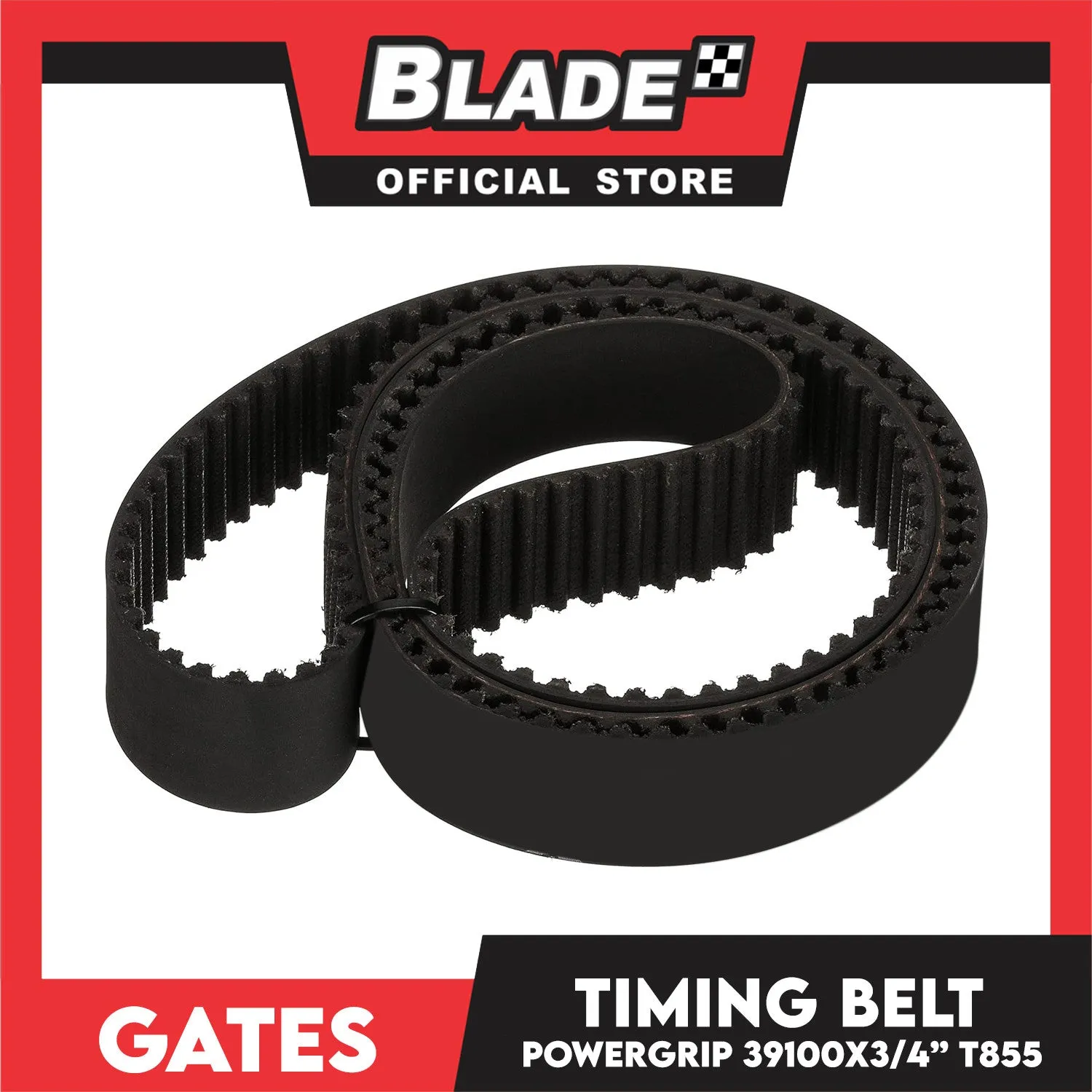 Gates Unitta PowerGrip Timing Fan Belt T855 39100 x 19mm 1pc