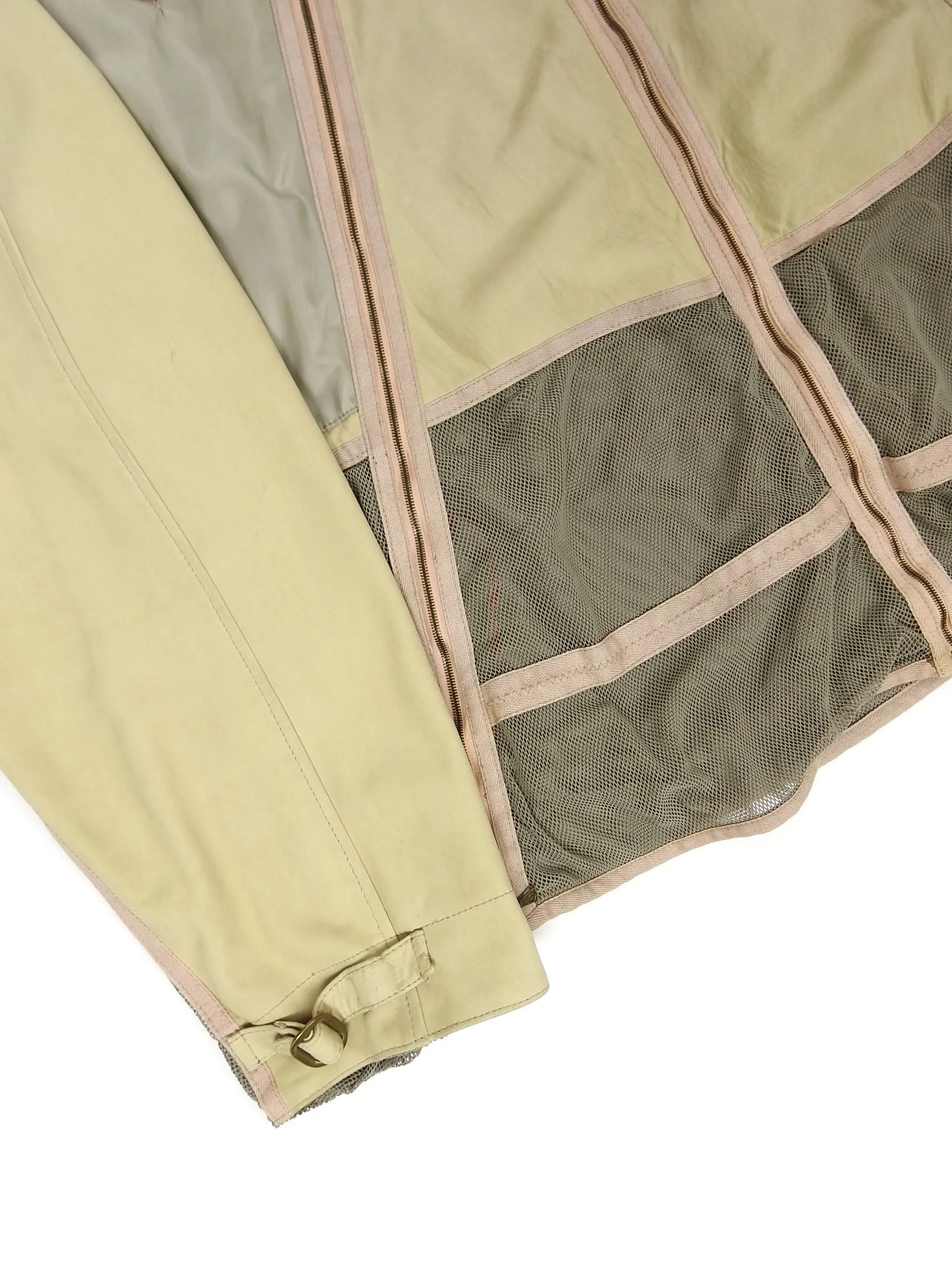 Gianfranco Ferre Suede/Mesh Bomber Size 56