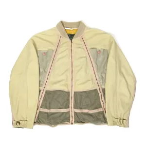 Gianfranco Ferre Suede/Mesh Bomber Size 56