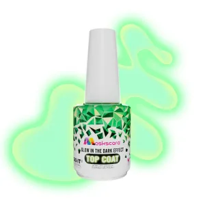 Glow in the Dark Non Wipe Top Coat - 15ml