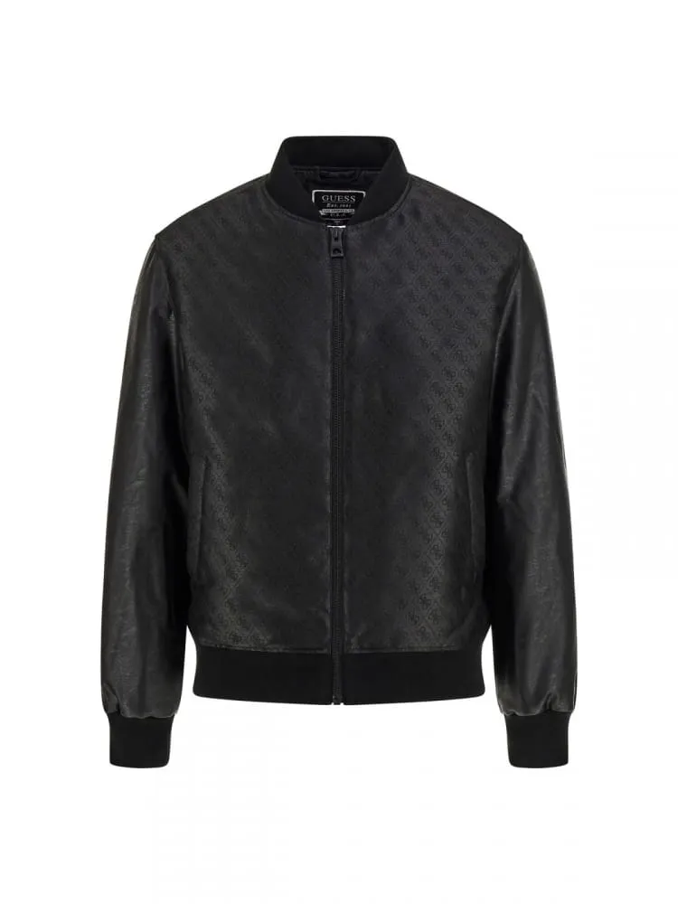 GUESS - LOGO BOMBER JACKET