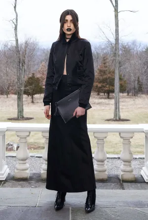 Hand Embroidered Club Jacket & Long Bias Cut Skirt