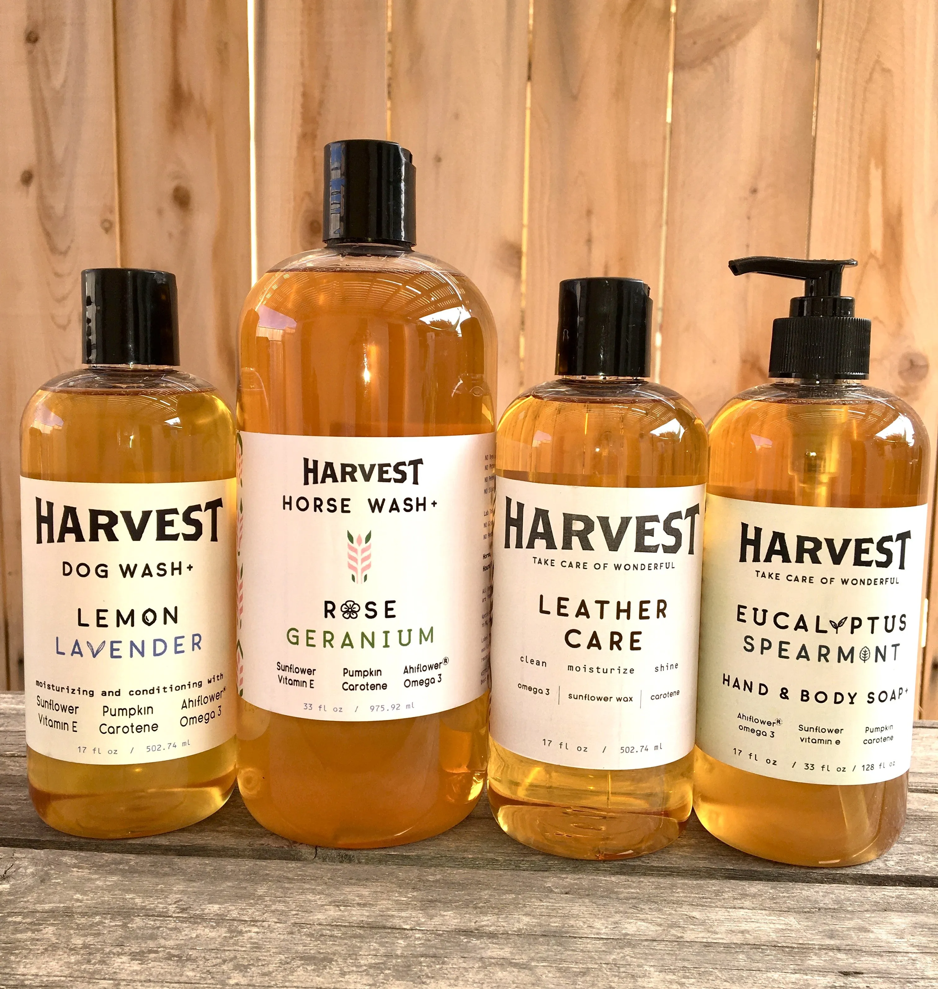 HARVEST Horse Wash  (Rose Geranium)
