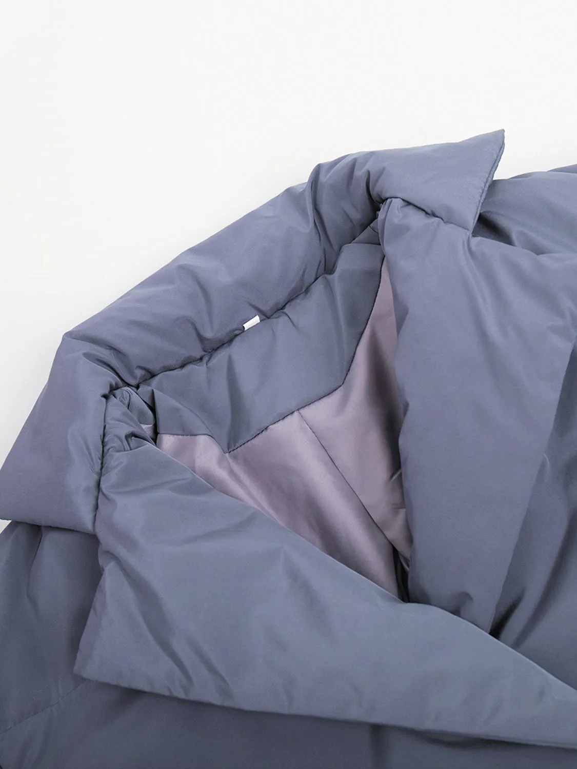 Hazel Blues® |  Puffer Long Sleeve Winter Coat with Belt