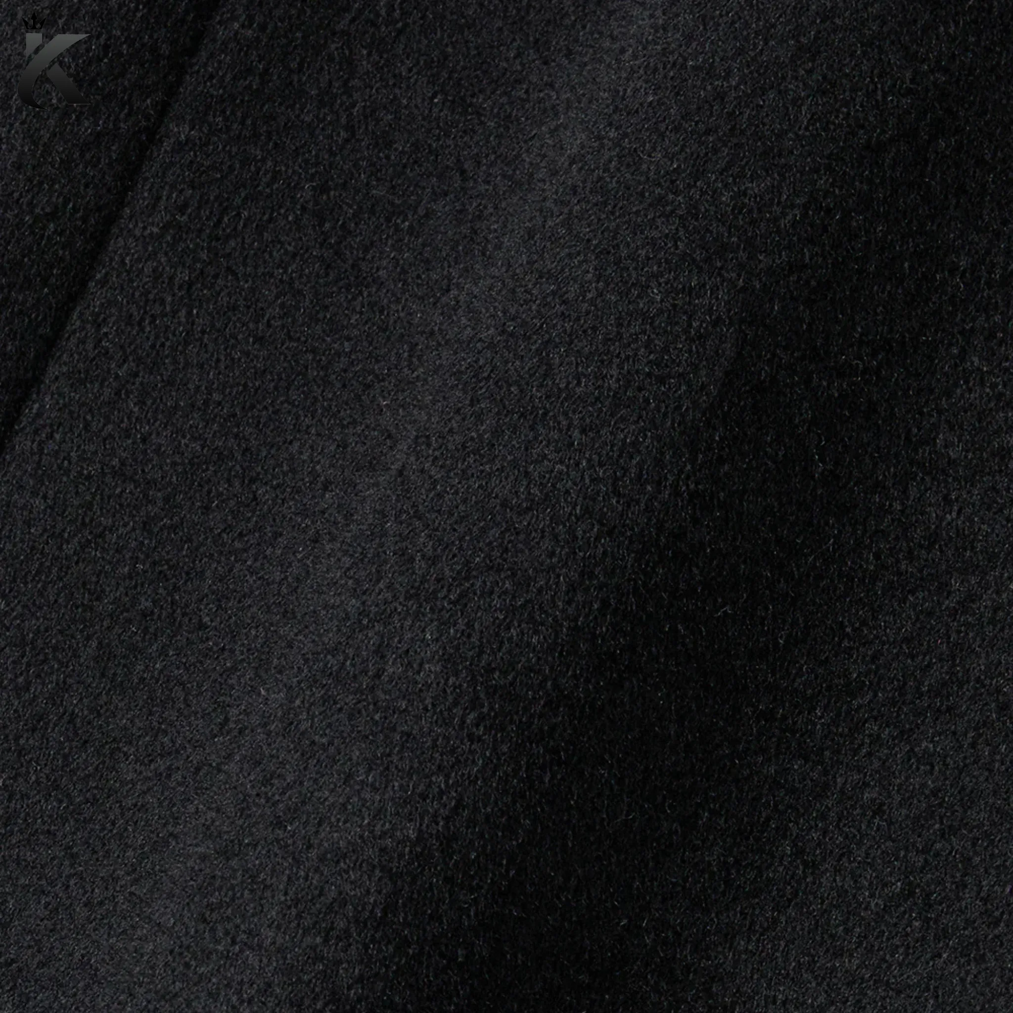 High Quality Fabric Women's Notch Lapel Double Breasted Long Wool Cashmere Blend  Overcoat - Women's Trench Coat