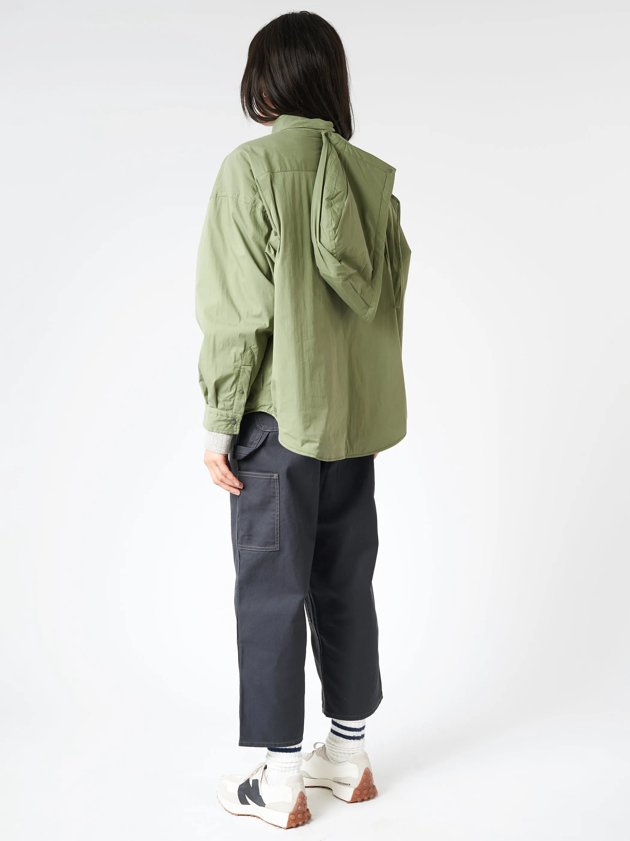 Hooded Shirt Jacket
