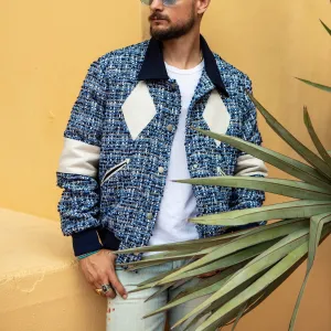 HUDSON RIVER TWEED BOMBER JACKET