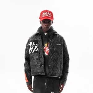 Hyde Park Moto Racer Coach Jacket (Black)