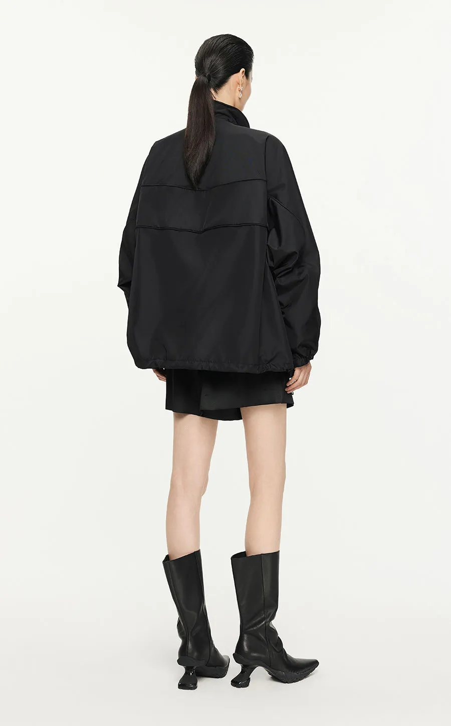 Jacket/JNBY  Drawstring Aluminum Wire Oversize Jacket