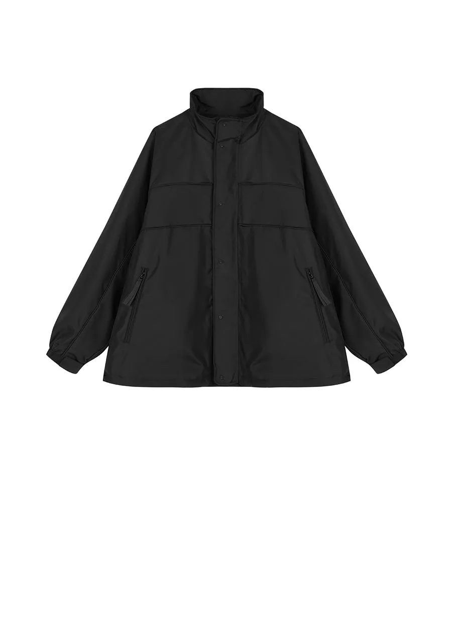 Jacket/JNBY  Drawstring Aluminum Wire Oversize Jacket