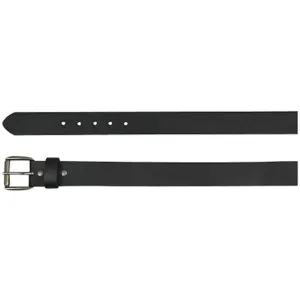 JP West Black Bomber Leather Belt