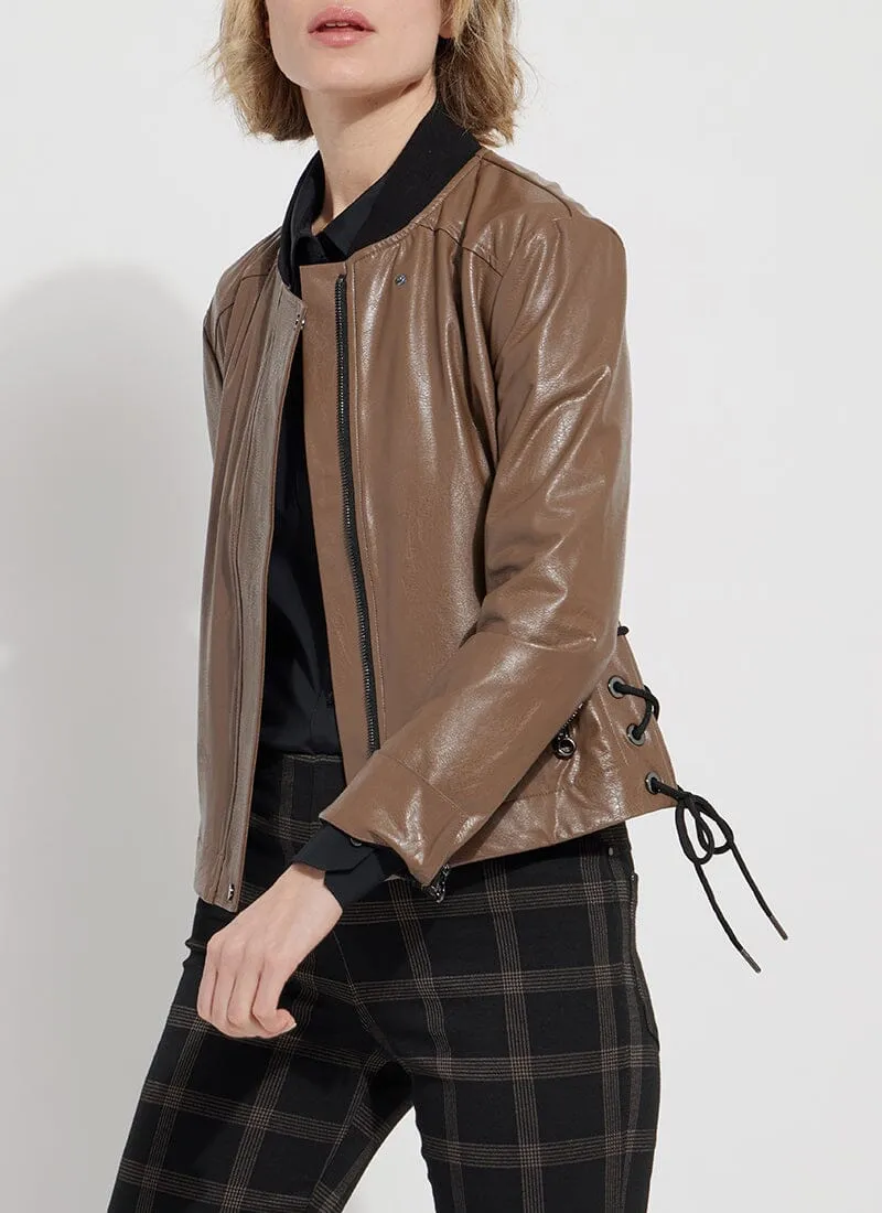 Kellie Bomber Moto Jacket