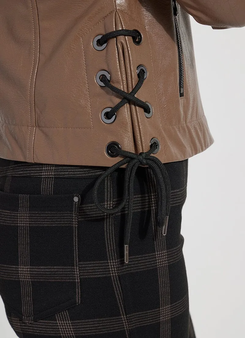 Kellie Bomber Moto Jacket