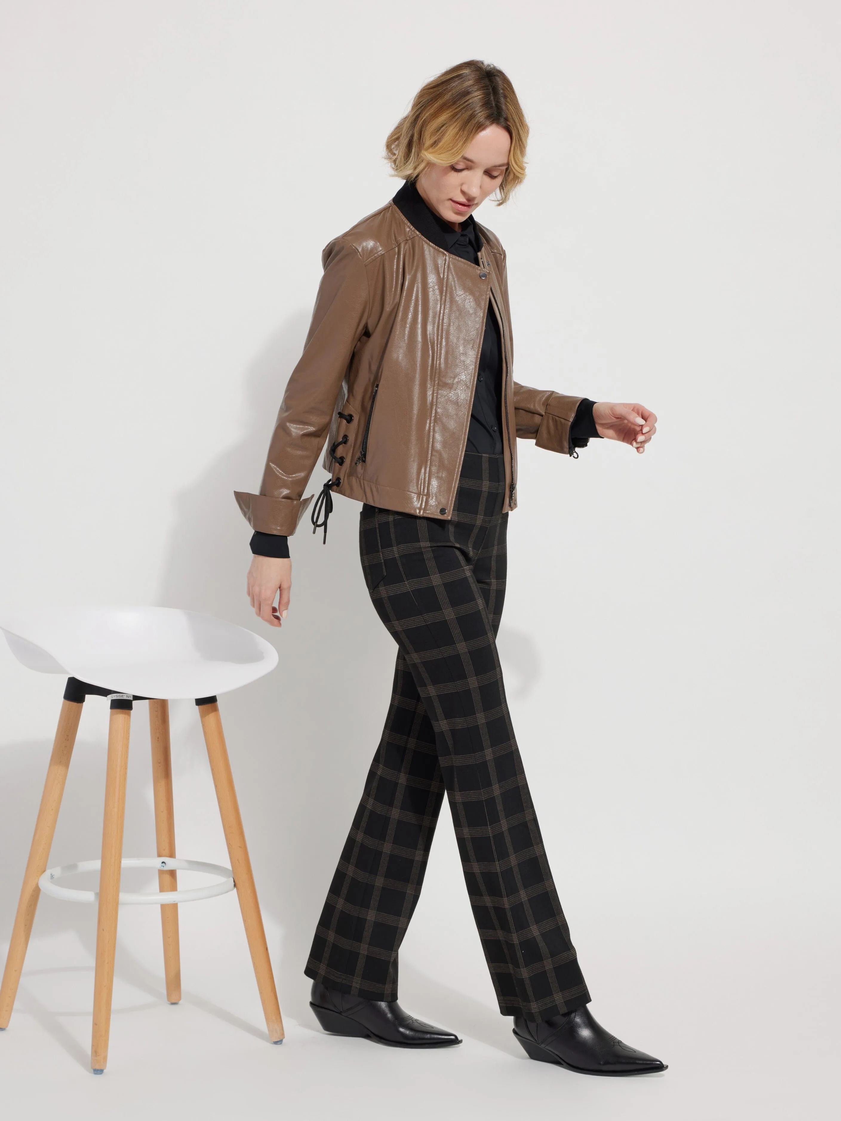 Kellie Bomber Moto Jacket