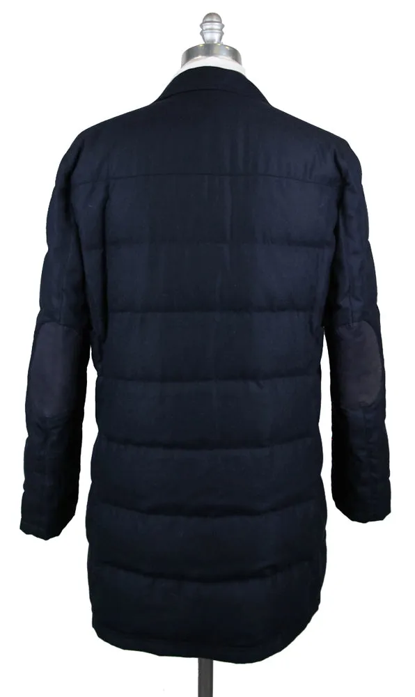 Kiton Midnight Navy Blue Coat