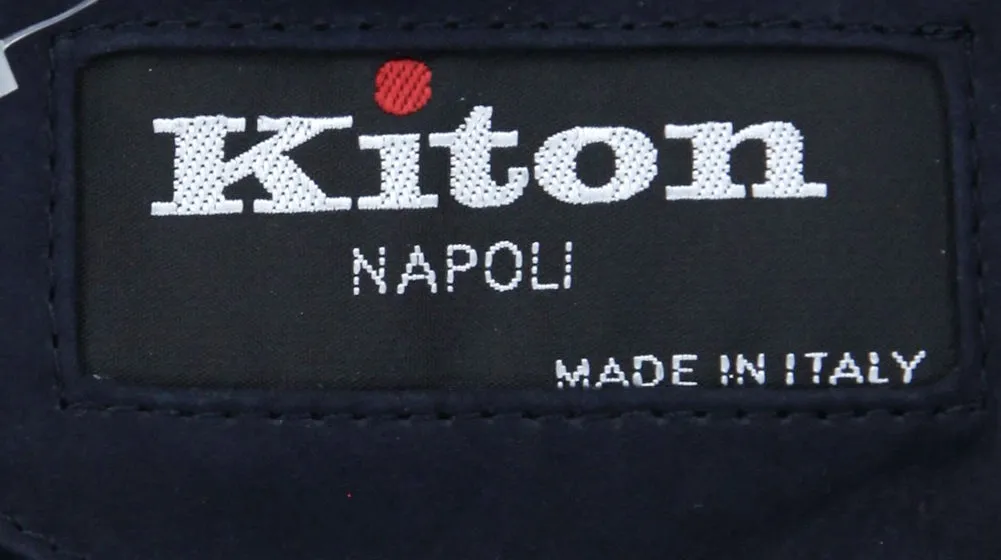 Kiton Midnight Navy Blue Coat