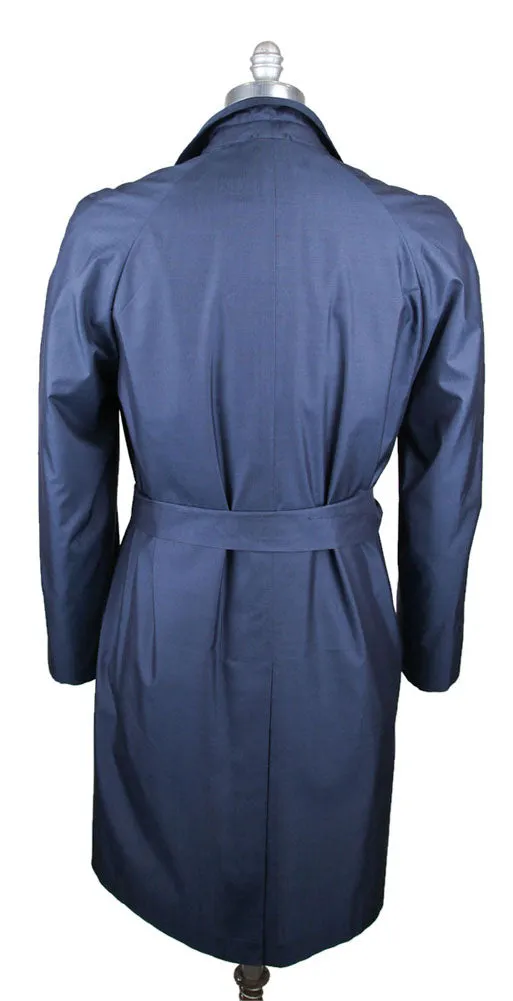 Kiton Navy Blue Coat – Size: 38 US / 48 EU