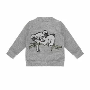 Koala Grey Bomber Jacket - LAST ONE 3-4 years