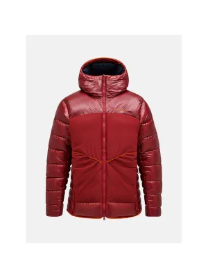 Kurtka puchowa Peak Performance M Minus Degree Down Puffer bordowy
