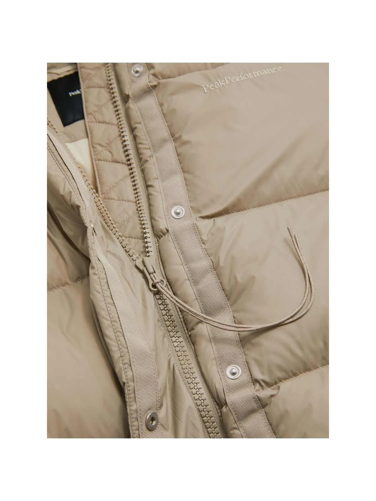 Kurtka puchowa Peak Performance W Down Puffer beżowy