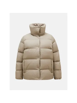 Kurtka puchowa Peak Performance W Down Puffer beżowy