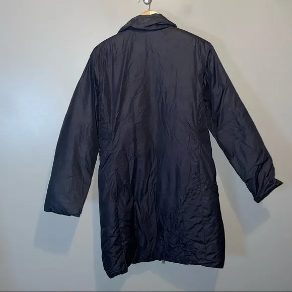 Lands end reversible Down Puffer Jacket