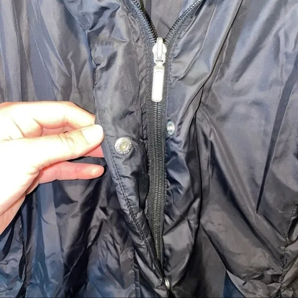 Lands end reversible Down Puffer Jacket