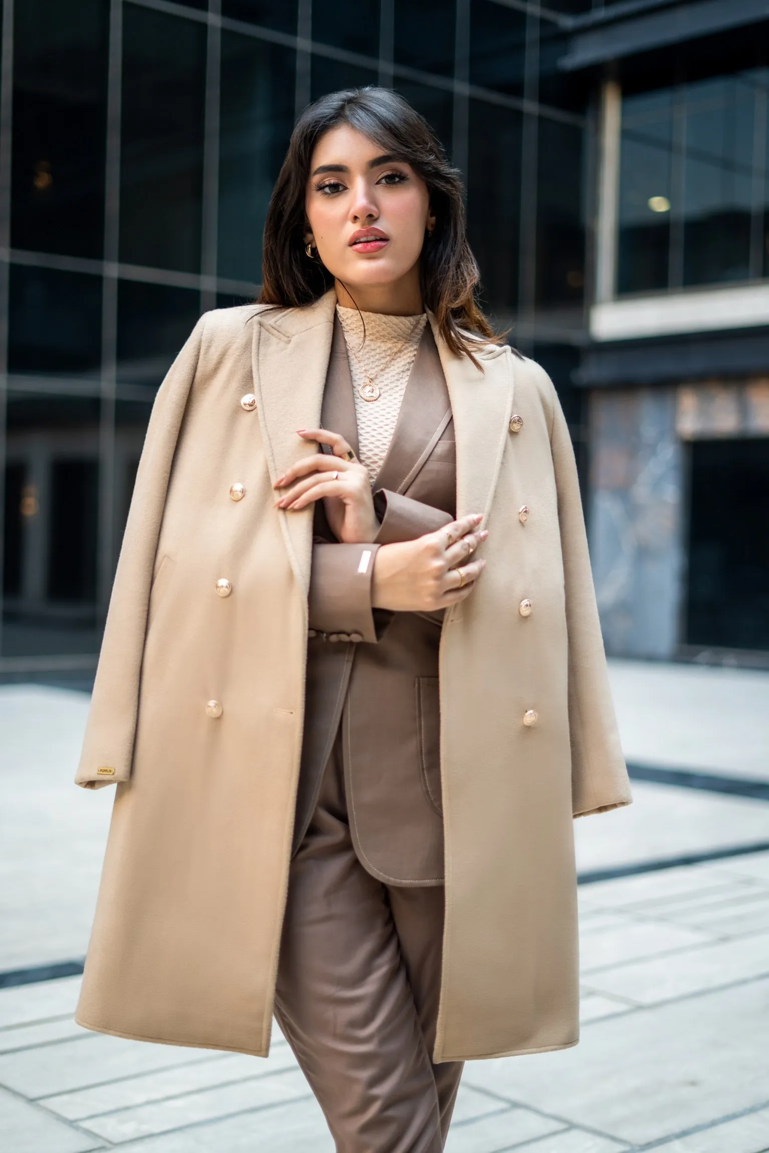 Latte Brown - Overcoat