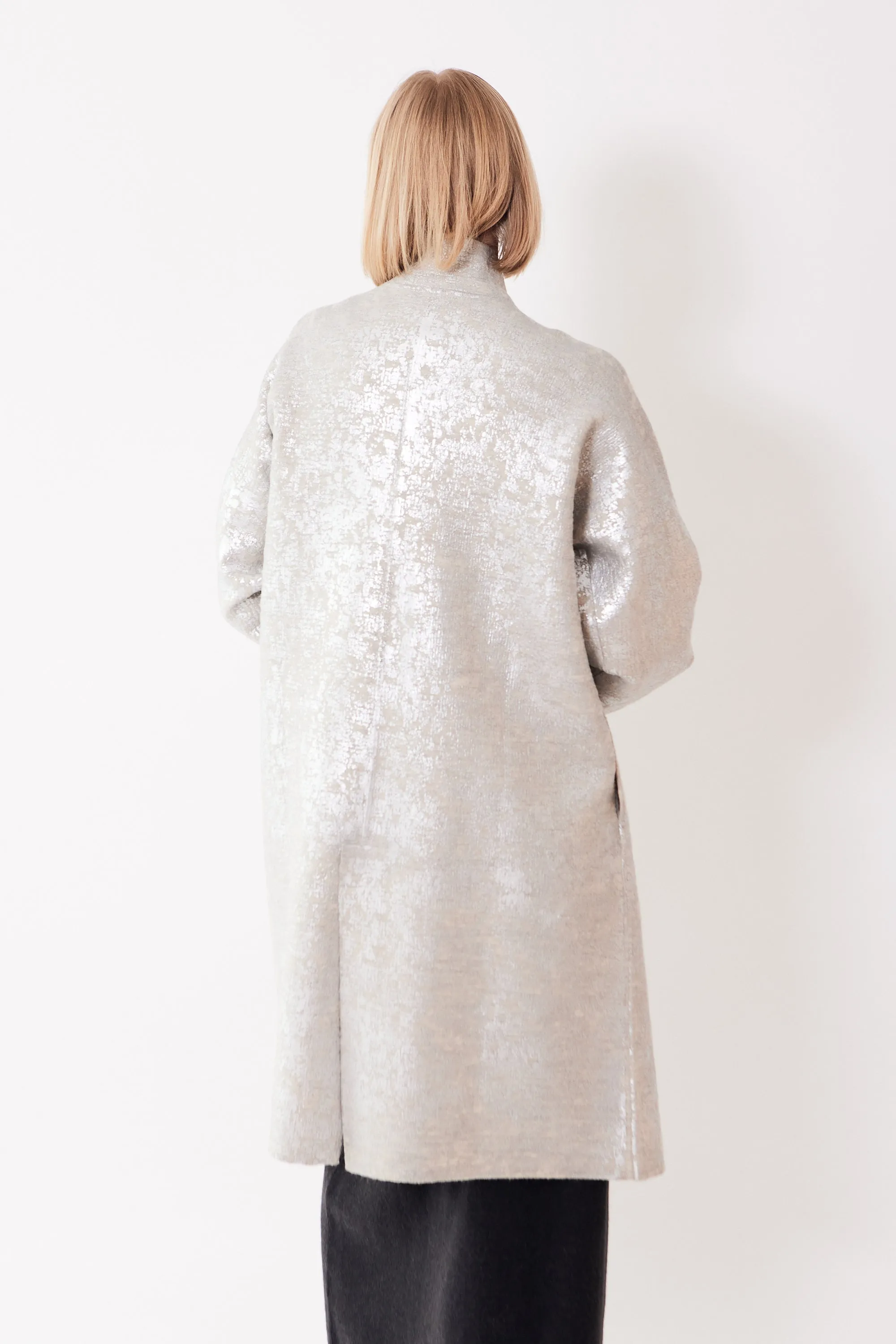 Lauren Manoogian Foil Car Coat