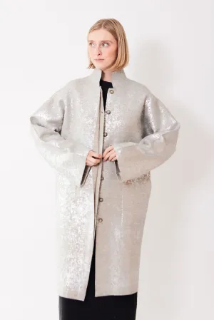 Lauren Manoogian Foil Car Coat