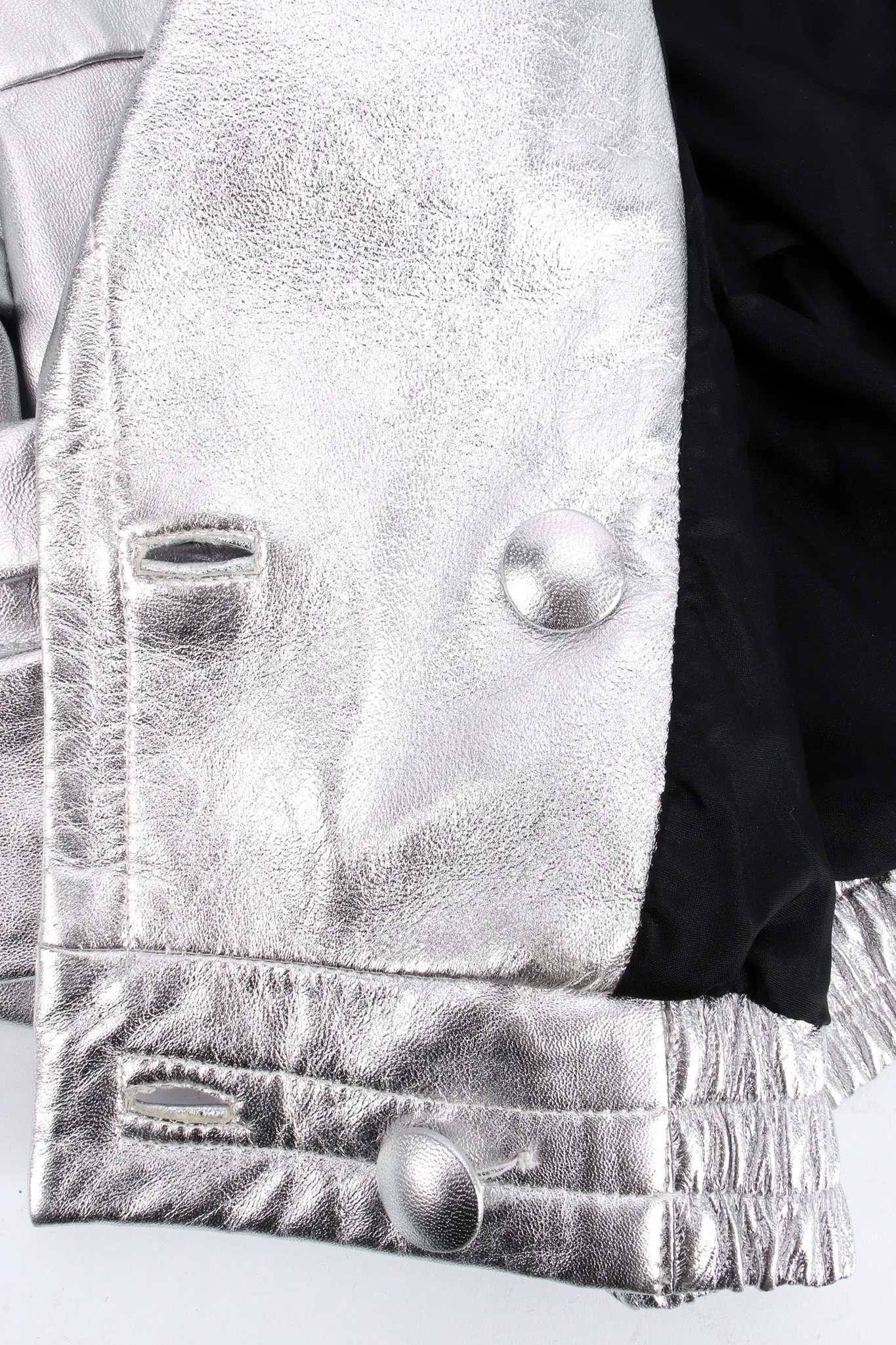 Leather Bomber Jacket & Pant Set
