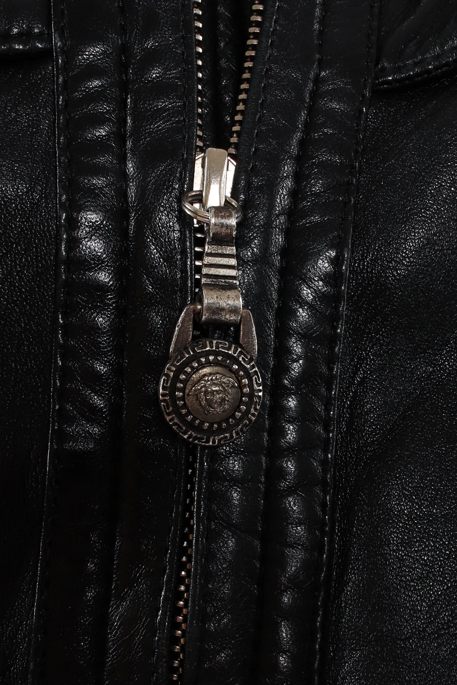 Leather Bomber Jacket