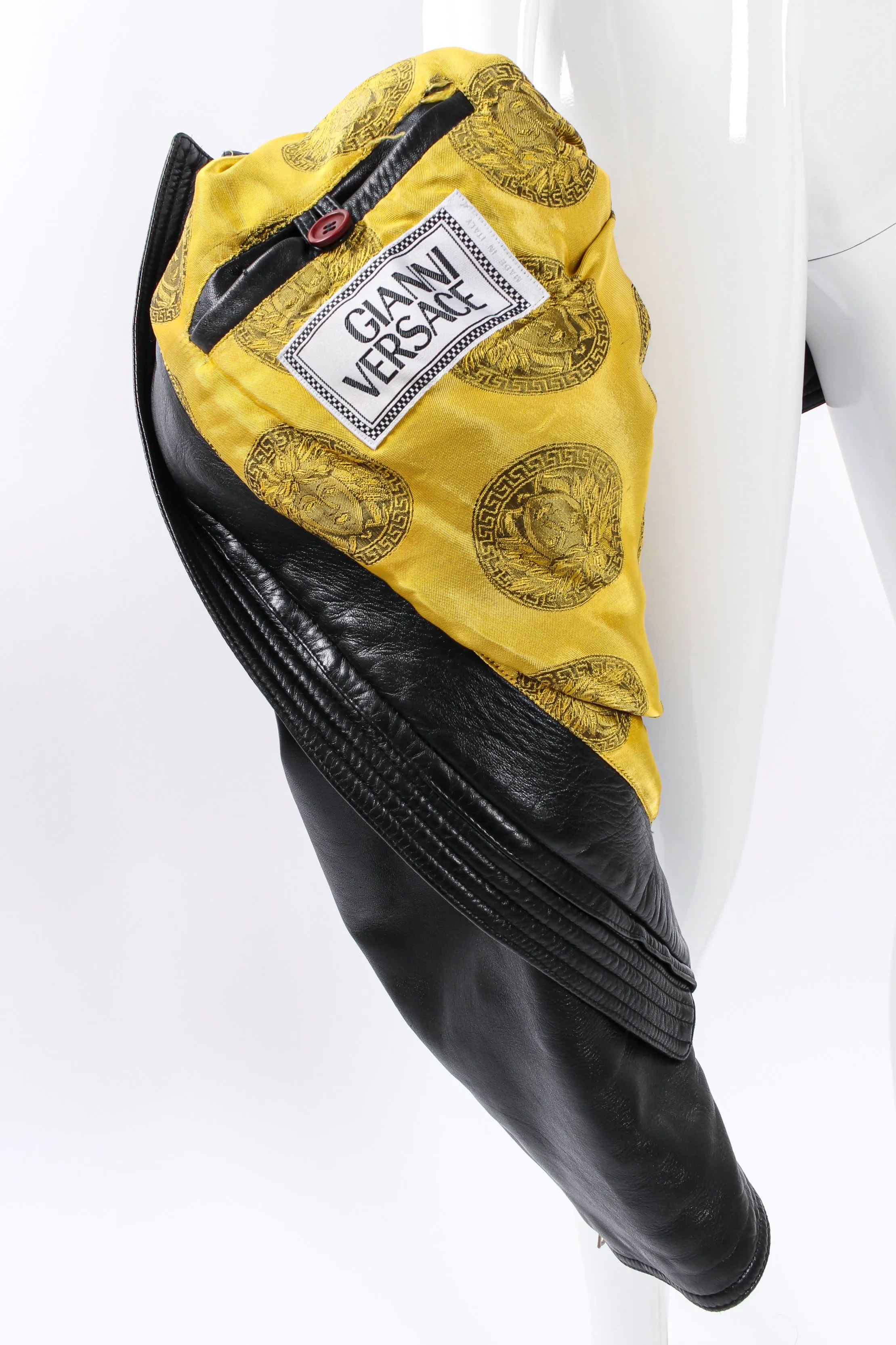 Leather Bomber Jacket