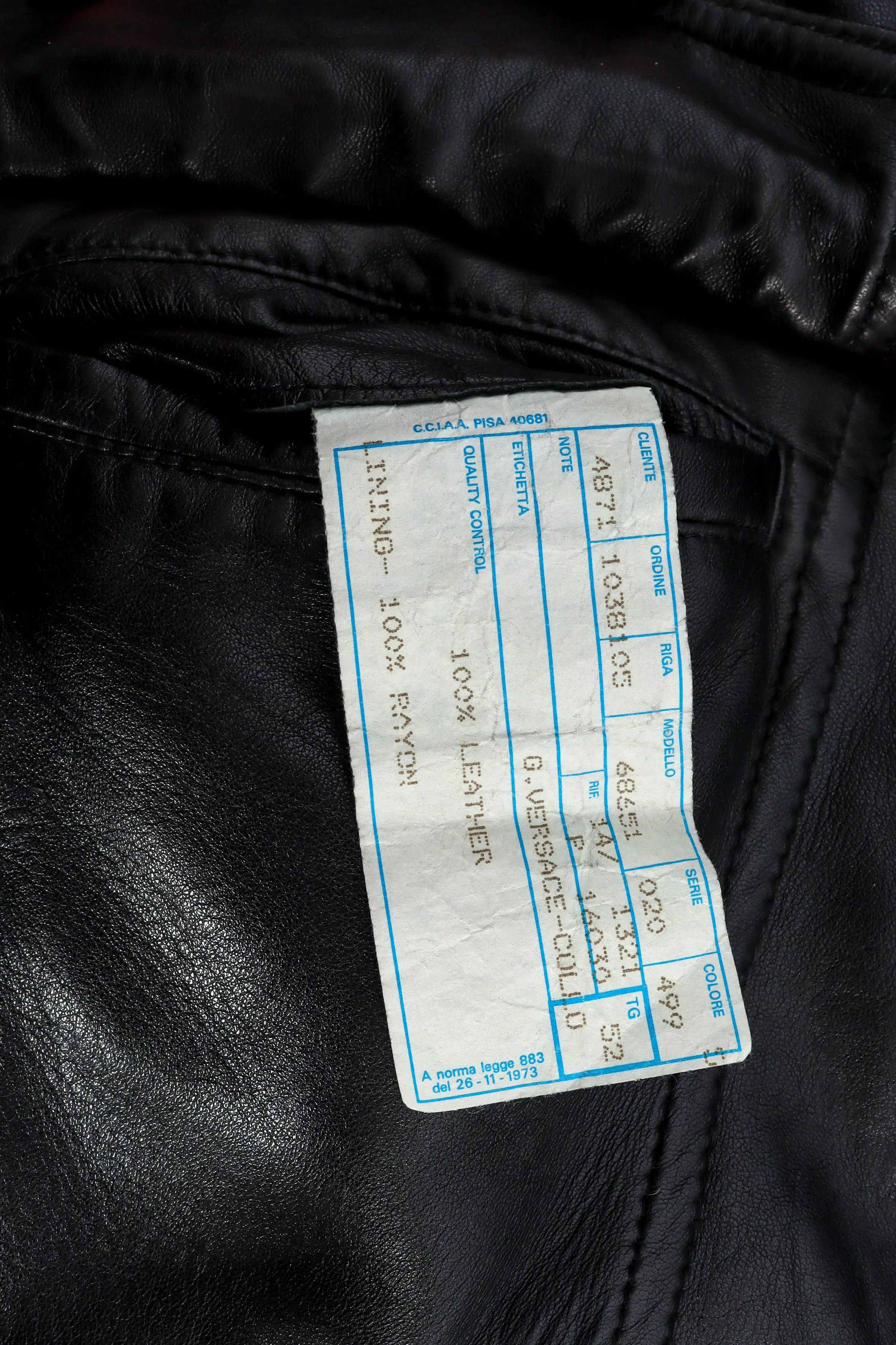 Leather Bomber Jacket