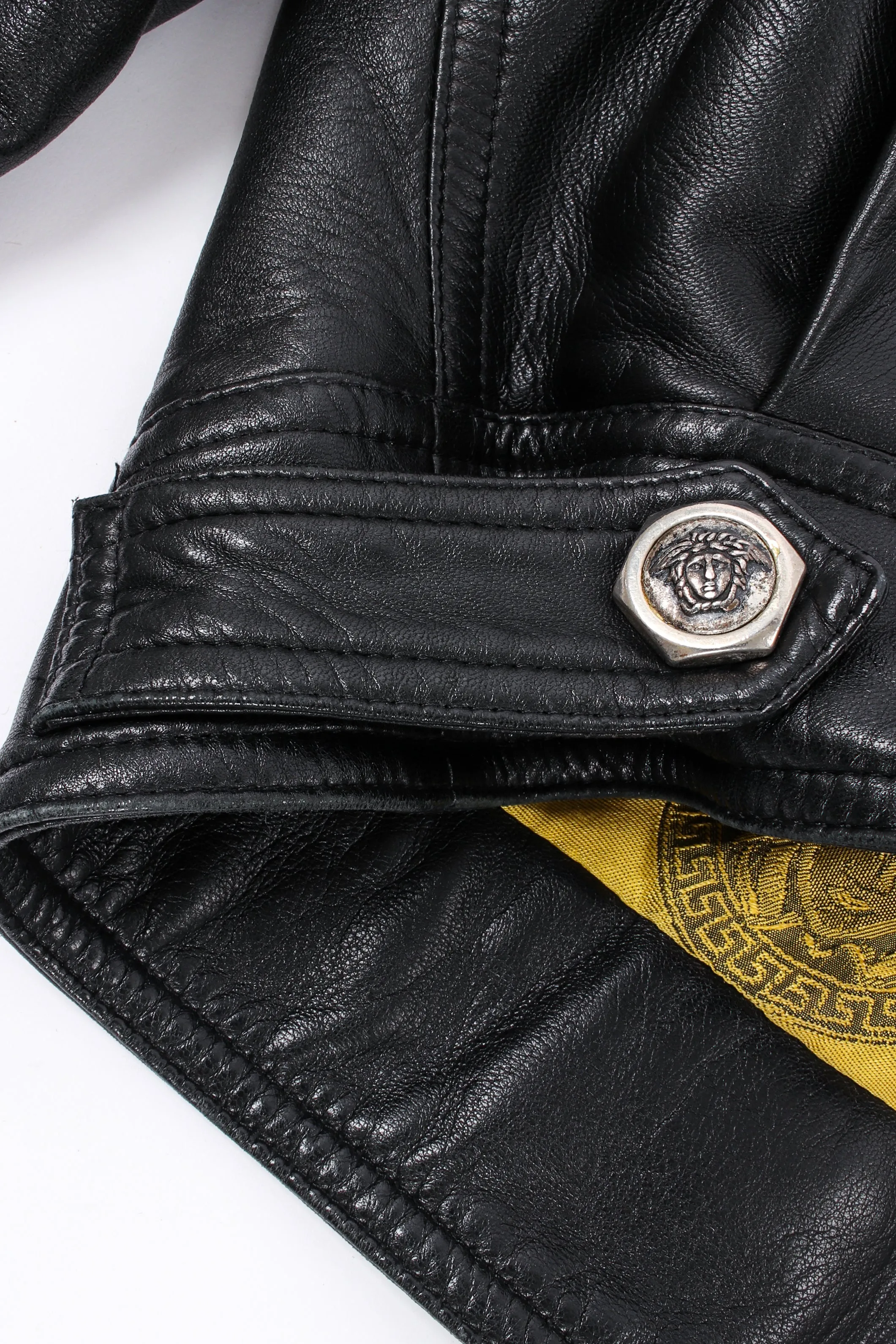 Leather Bomber Jacket