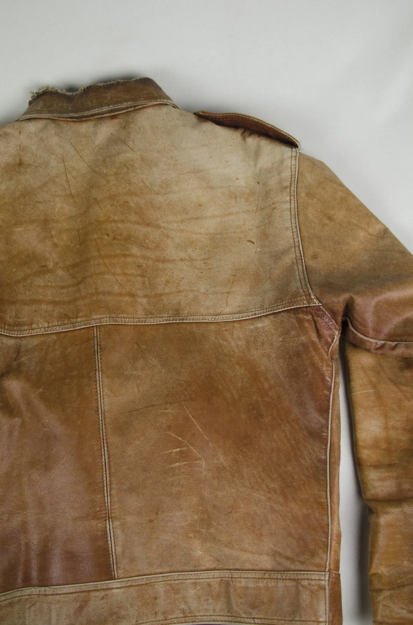 Leather Bomber