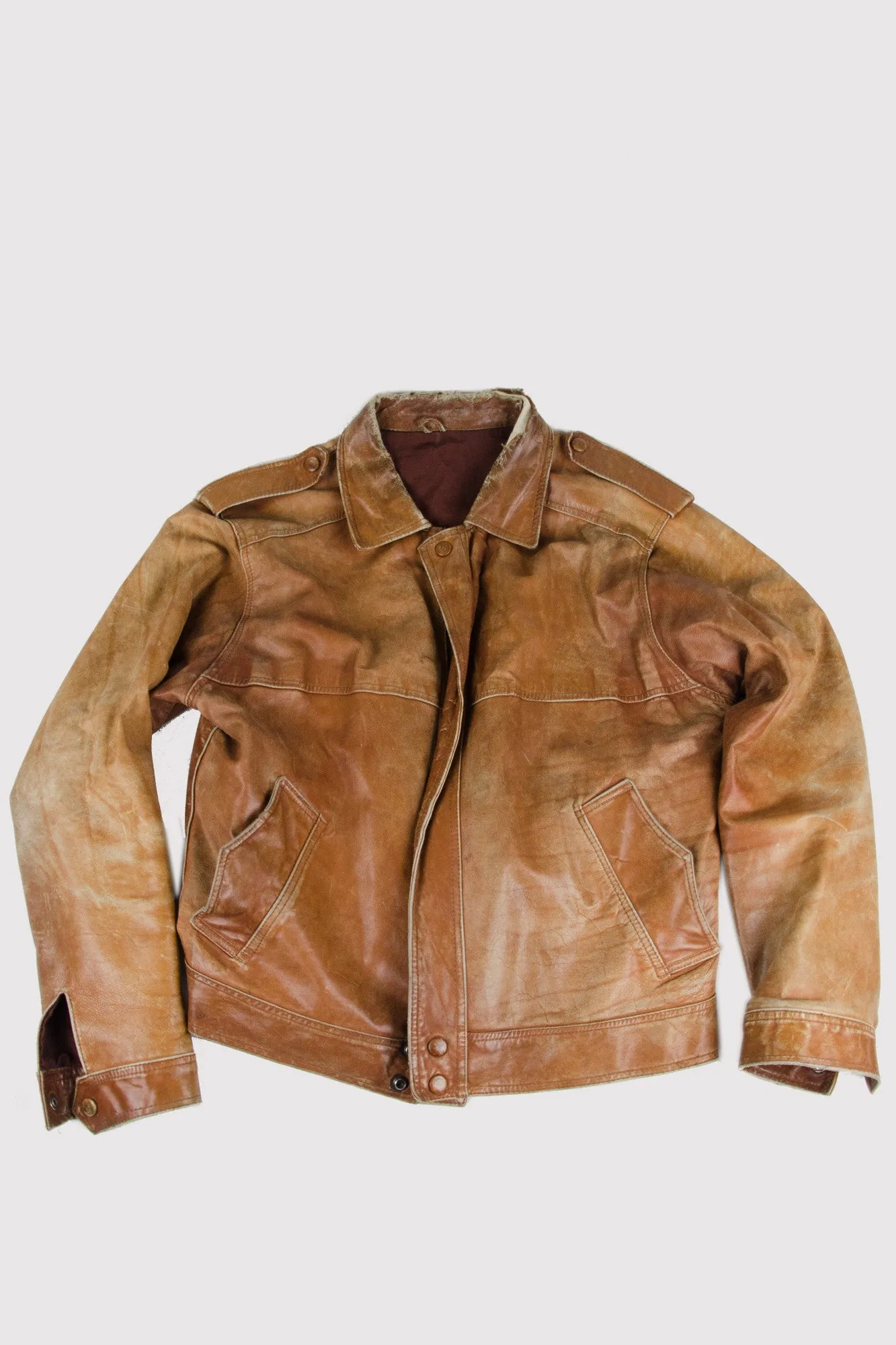 Leather Bomber