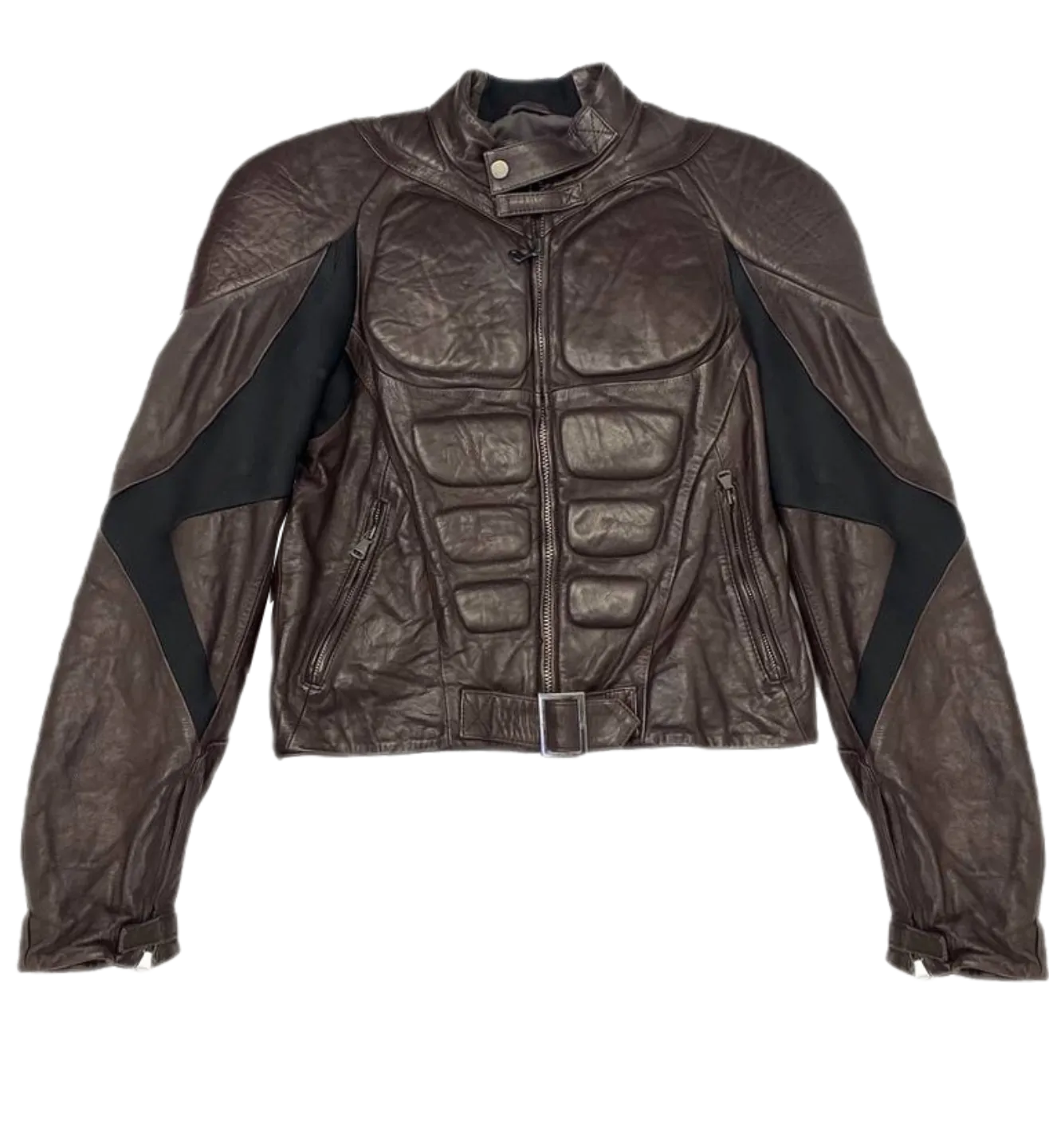 Leather Camping Muscle Jacket