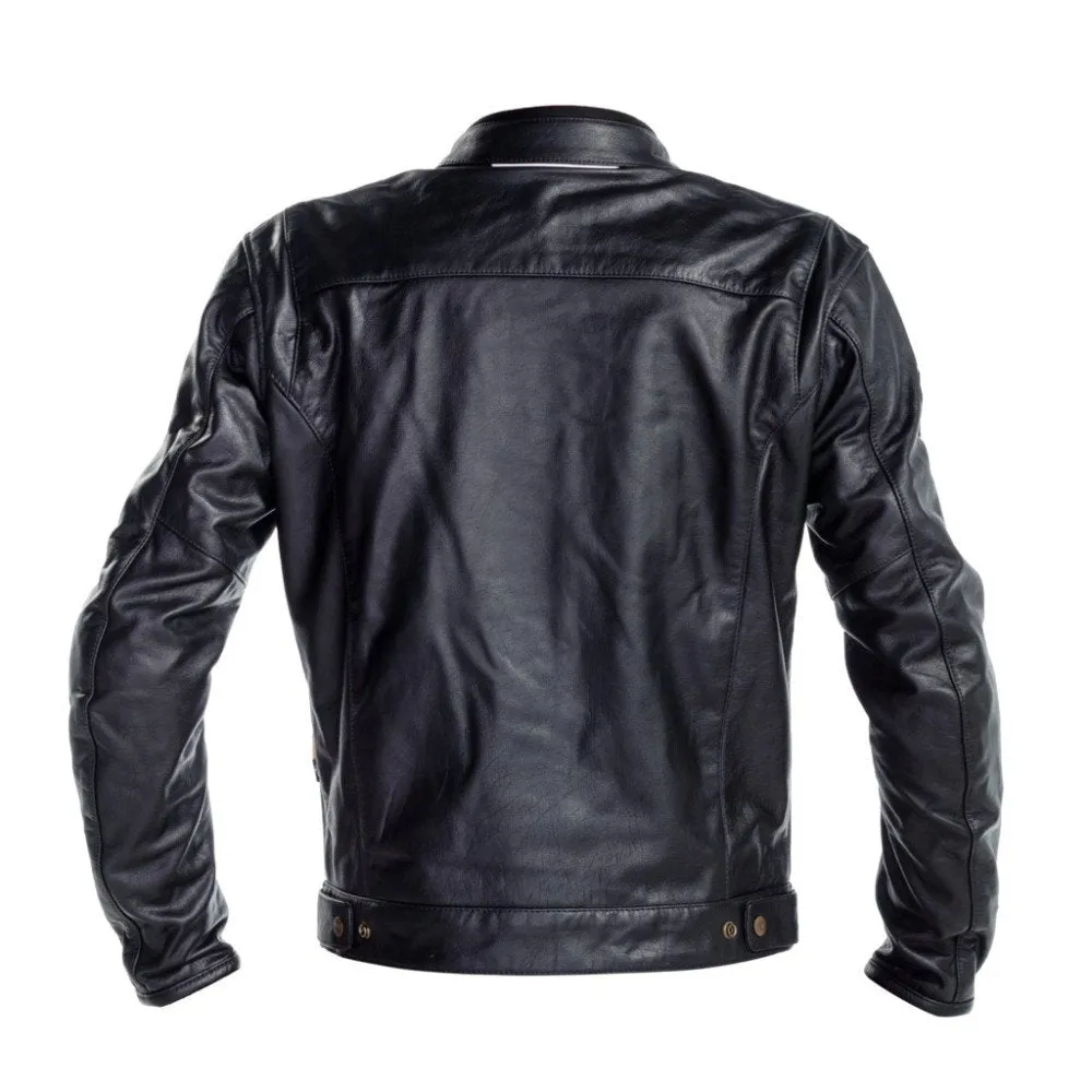 Leather Moto Jacket Richa Normandie Jacket, Black