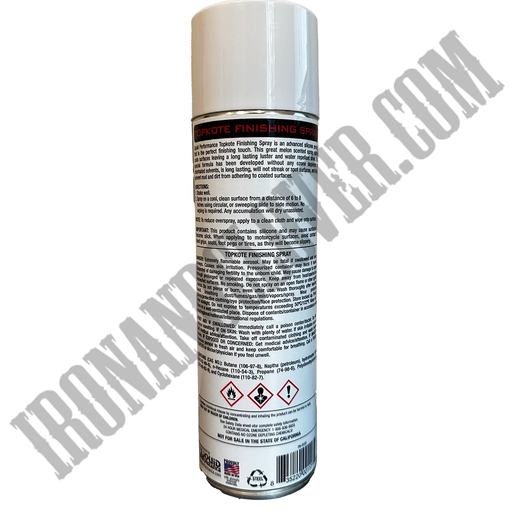 Liquid Performance TopKote Finishing Spray