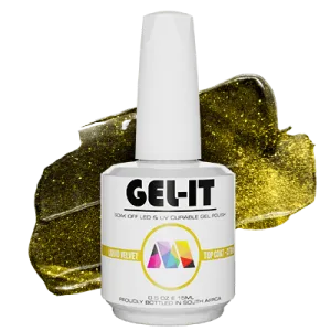 Liquid Velvet Non Wipe Top Coat - Citrine