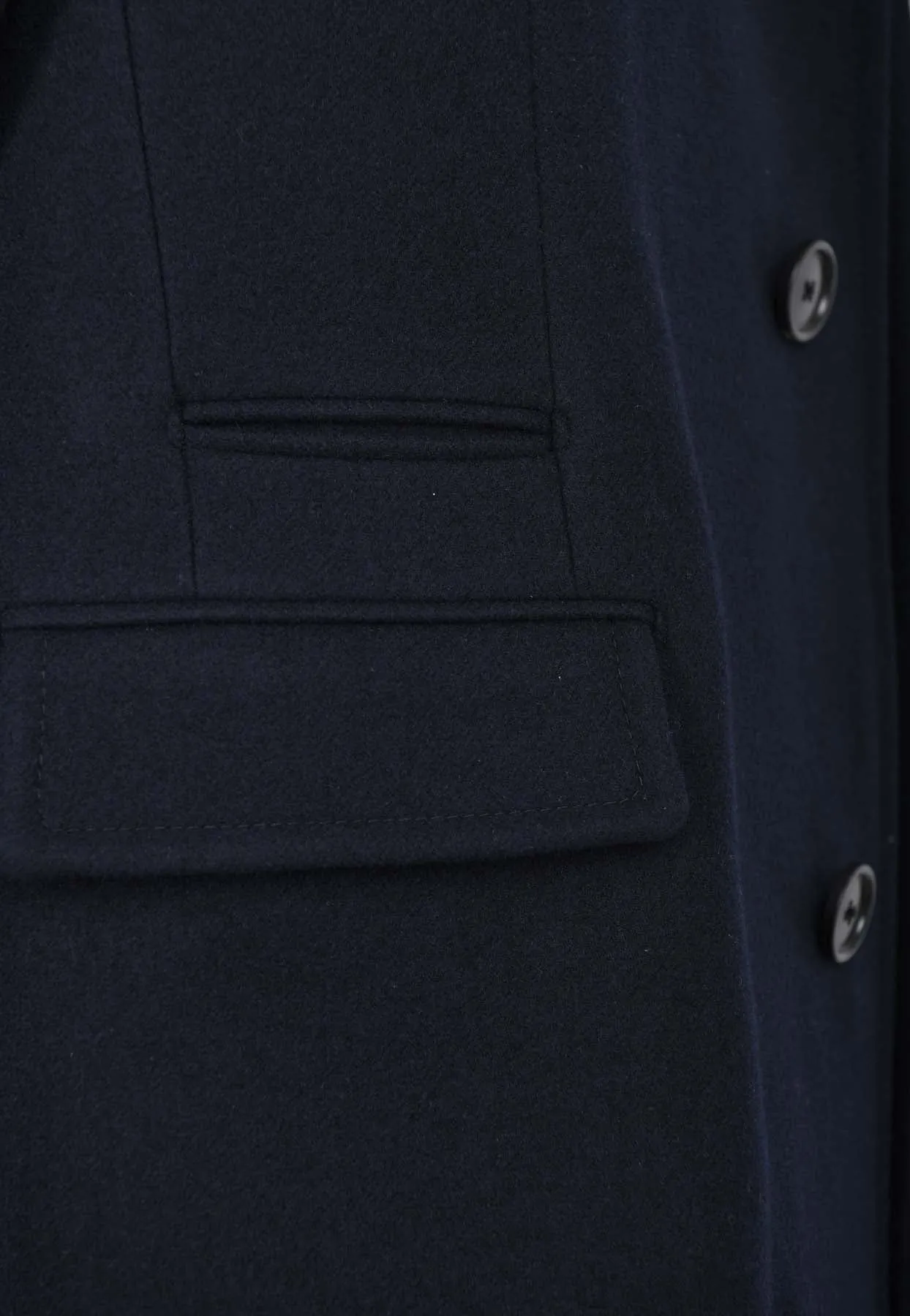 Liverpool Wool and Cashmere Coat